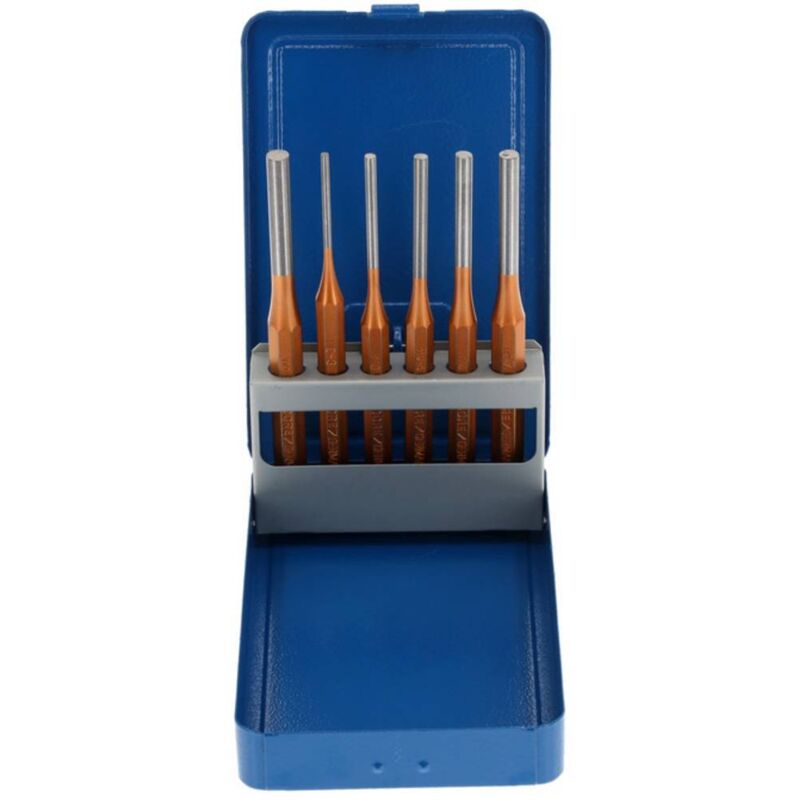 116 d Jeu de chasse-goupilles, 6 pcs en coffret escamotables en métal 8758050 - Gedore