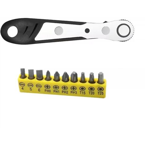 jeu De Cl  Cliquet Jeu De Tournevis Ensemble Doutils Vis Lot Jeu One-word Cross Hexagonal Floral Multifonctionnel