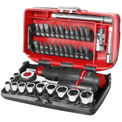 Jeu de clés à cliquet FACOM R.360NANOPB 1/4'' Carré 38 outils