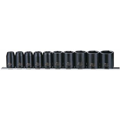 Jeu de clés à douille, 1/2, 10 pièces TENGTOOLS 9121