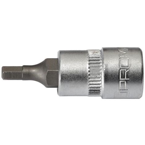 Jeu de clés à douille 1/4 po. 6 pans ouv. de clé 3 mm longueur 32 mm