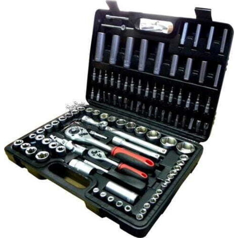 JEU DE CLÉS À DOUILLE GEKO 108 pièces L-TECH 10151