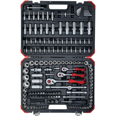 Jeu de clés à douille R4560 3172 172 pièces SW 4-32 mm GEDORE ROUGE