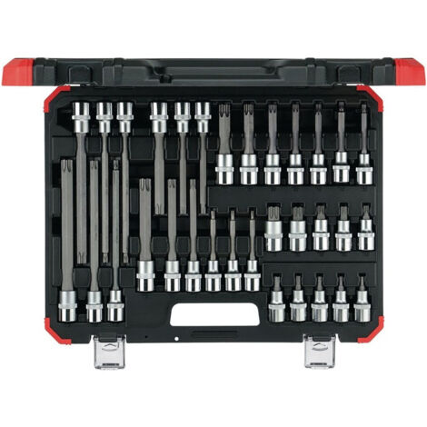Jeu de clés à douille R6800 3032 32 pièces 1/2 po. pour intérieur - vis TORX® GE