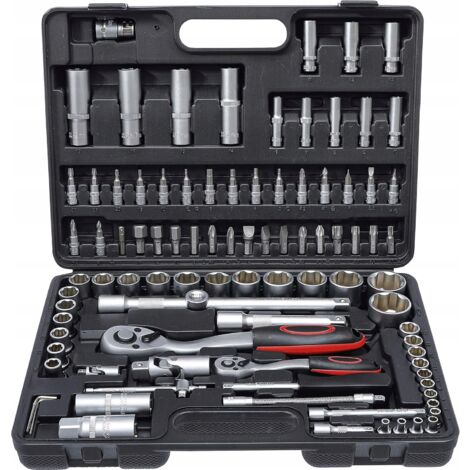 Jeu de clés à douille Torx avec embouts, 108 pièces.