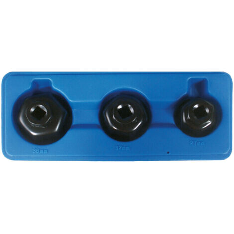Jeu de clés à filtres cloches Ø 27 / 32 / 36 mm 3 pièces BGS