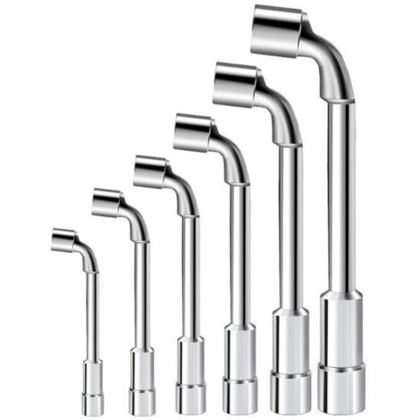 Jeu de clés à pipe  7 - 12 mm  6 pièces