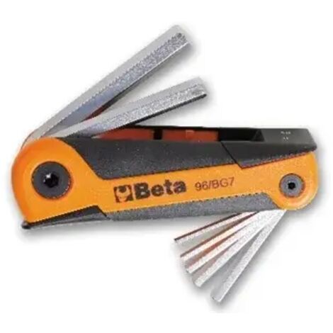 jeu de clés à six pans creux beta 96/bg7