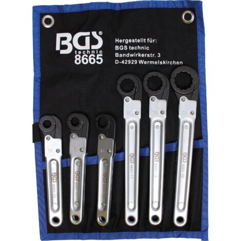 Coffret BGS Technic 8 Clés Mixtes à Cliquet
