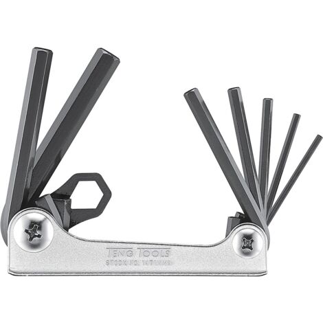 Jeu de clés Allen en étui Teng Tools 1471AFA