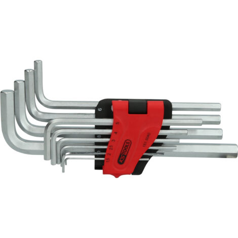 Jeu de clés Allen KS Tools, longues, 10 pièces.