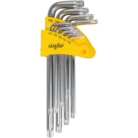 Jeu de clés Allen MJW TORX, double face