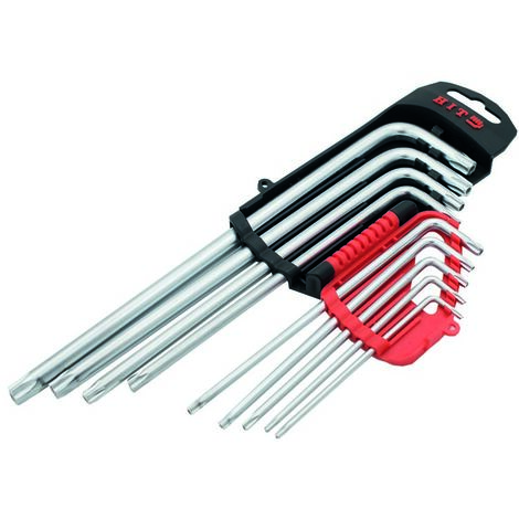 Jeu de clés Allen Torx T 10 à T 50 - Idrhaus