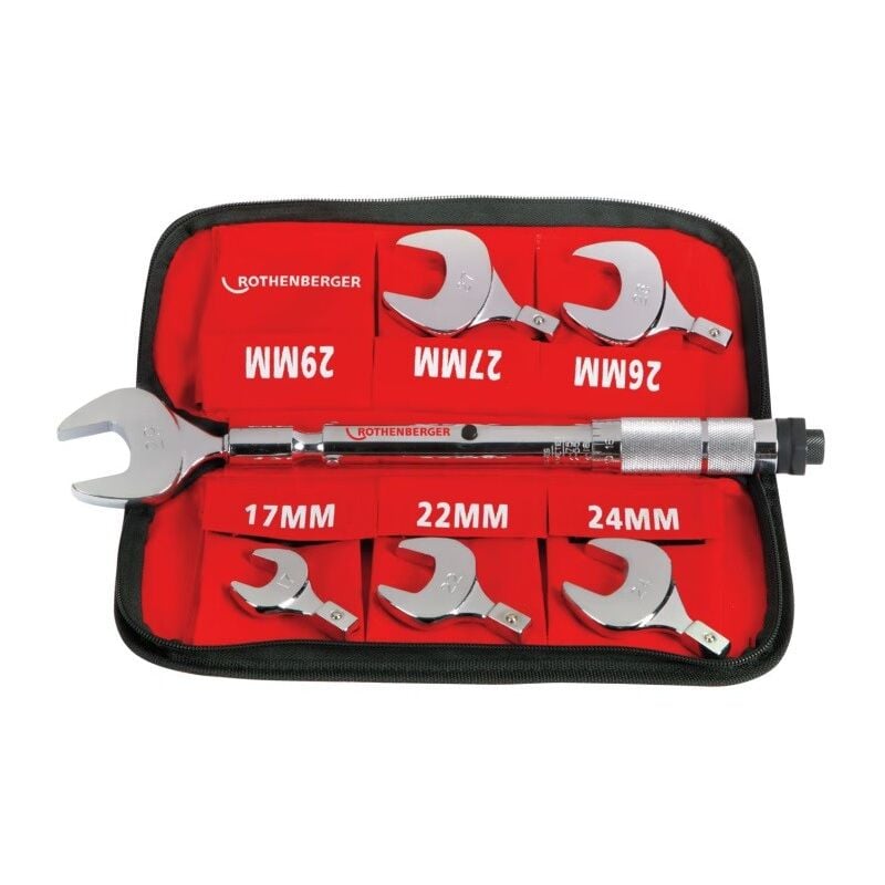 Rothenberger - Jeu de clés de fourche 17-29 mm