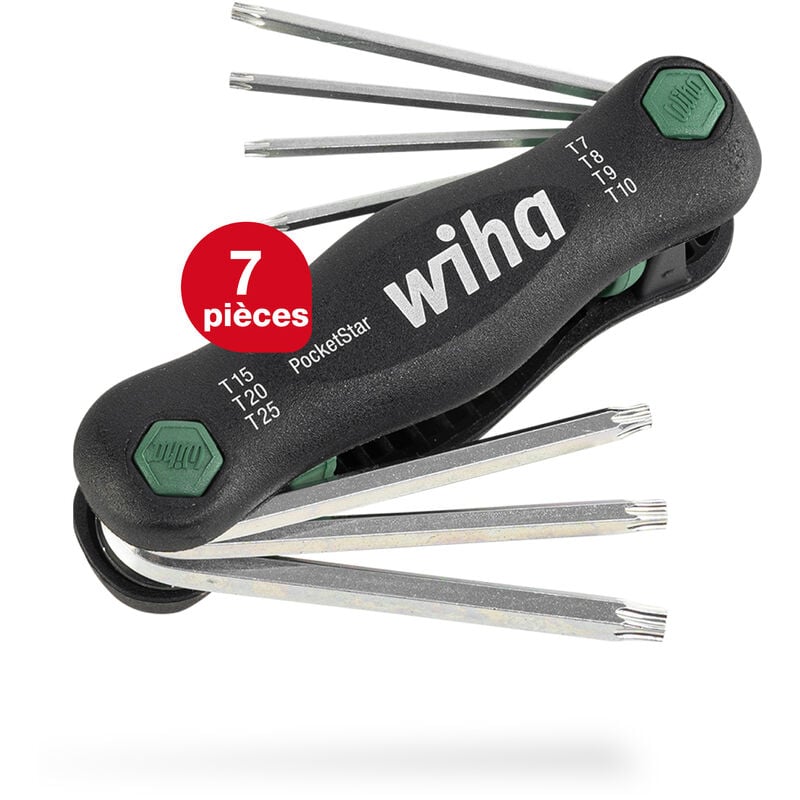 Wiha - Multitool PocketStar torx®, 7 pcs (23053)