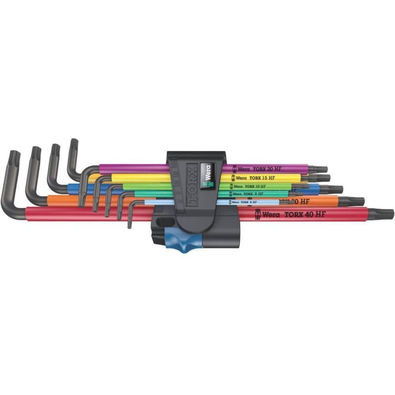 Wera - Jeu de 9 clés longues Torx Multicolore - 05024470001