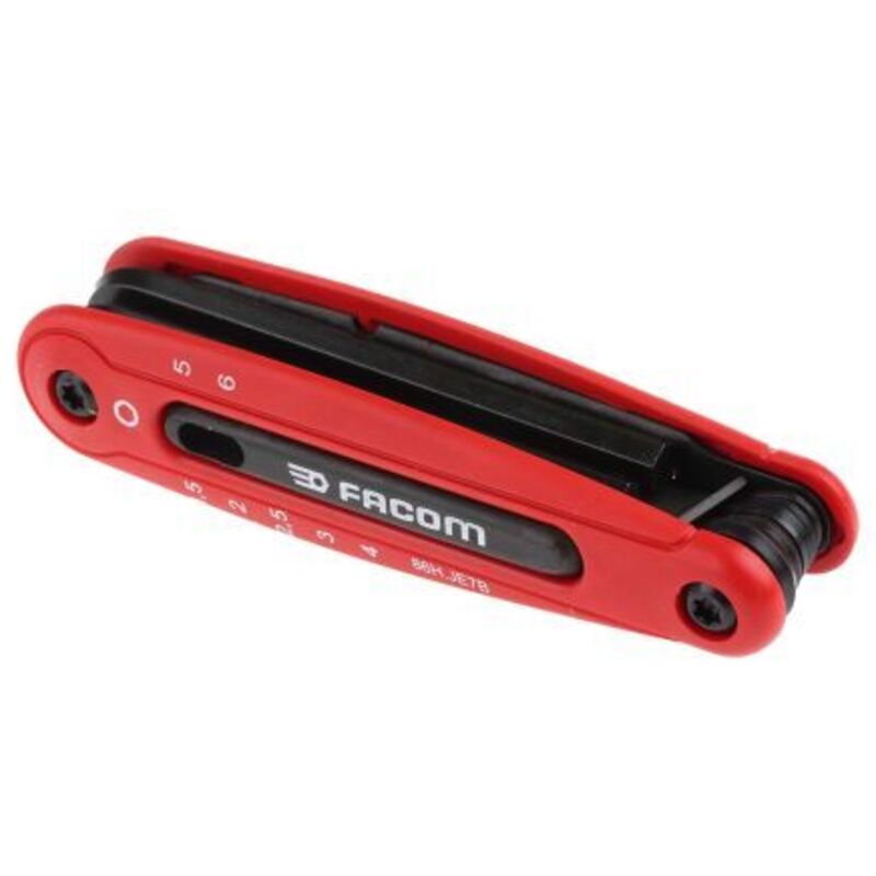Facom - 86H - Clés mâles 6 pans sur monture - 86H.JE7B