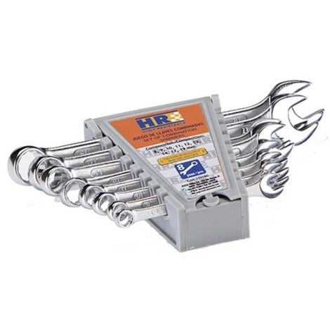 JEU DE CLÉS MIXTES 8 PCS ALYCO ORANGE