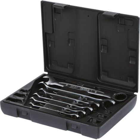 Jeu de clés mixtes à cliquet GEARplus, 6 pcs