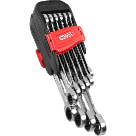 Jeu de clés mixtes cliquet KS TOOLS Gearplus - 10 pcs - 503.4250