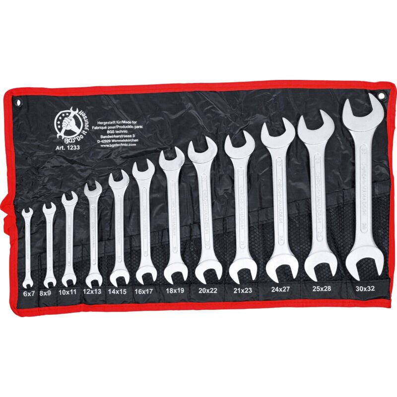 Force Homme 1233 Double De Clés Mixtes 6 X 730 X 32 Mm, 12 Pièces