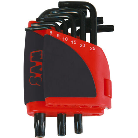 Jeu de clés Torx 9 pièces , SAM ( Prix pour 1 )