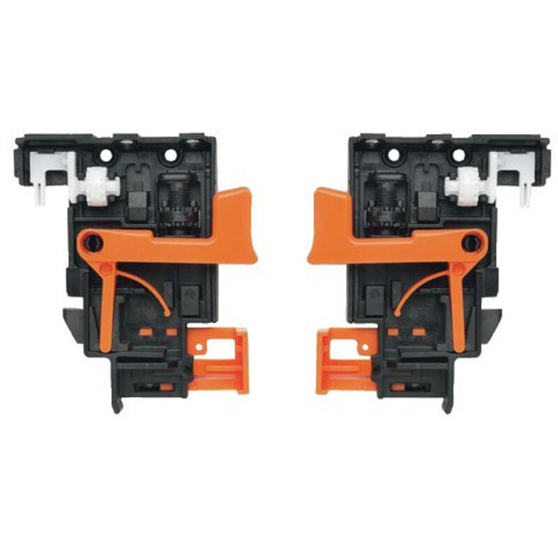 Salice - Jeu de clips d'attache à 3 réglages pour coulisse Futura en fibre de carbone A750.010 Salice - Jeu de clips d'attache à 3 réglages pour coulisse Futura en fibre de carbone A750.010