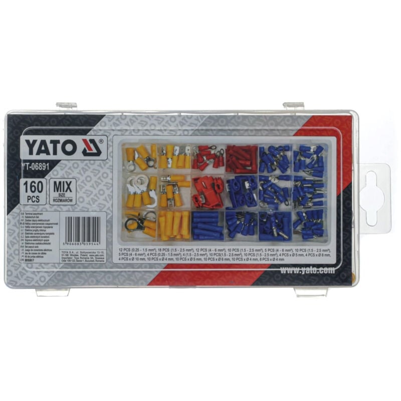 Yato - assortiment connecteurs YT-06891