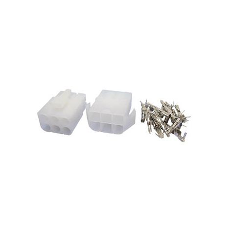 JEU DE CONNECTEURS MULTIFONCTIONS 6.2MM 2 X 3 POLES VELLEMAN WTWCS2X3