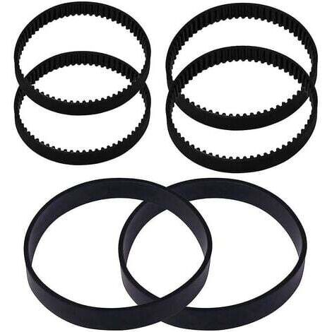 Jeu de courroies d'aspiration de remplacement, 6 pièces, Compatible Bissell Proheat 2x Revolution