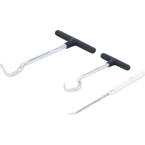 JEU DE CROCHETS POUR DÉMONTAGE DE JOINTS TORIQUE  3 PIÉCES BGS 8405