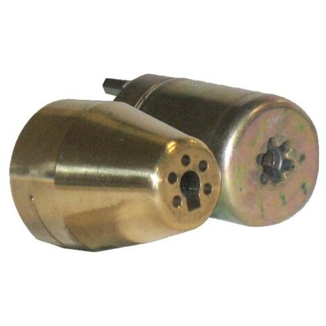 Jeu de cylindre CAVERS IZIS pour serrure emboutie épaulée ISEO 56290045