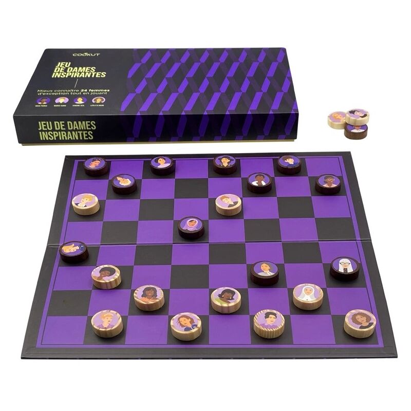 Jeu de dames inspirantes Cookut Violet - Violet