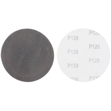 Jeu de disques abrasifs grain 120 carbure de silicium 10 pièces BGS