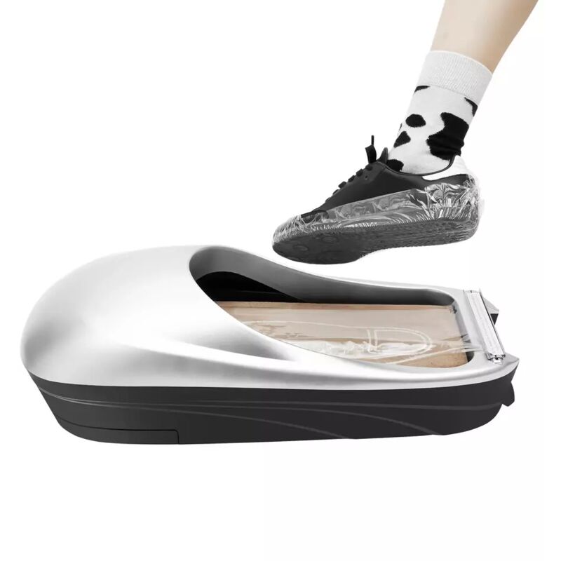 Senderpick - Jeu de distributeurs de couvre-chaussures + 1 rouleau de film pour chaussuresFilm de protection des solsFilmeuse automatique de films