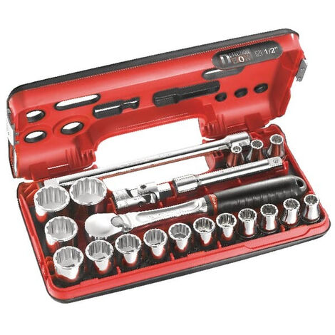 Jeu de douilles 12 pans 1/2" FACOM SLDBOX112PB