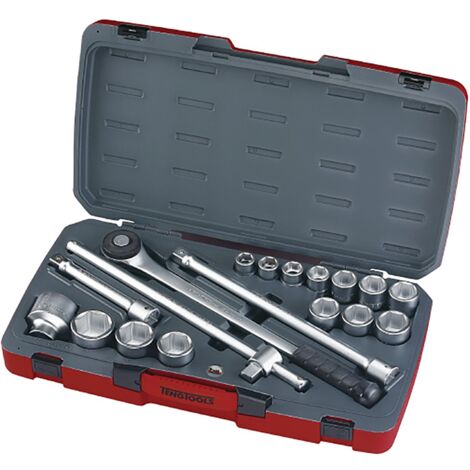 Jeu de douilles 3/4 19-50mm 18 pcs Teng Tools T3418-6
