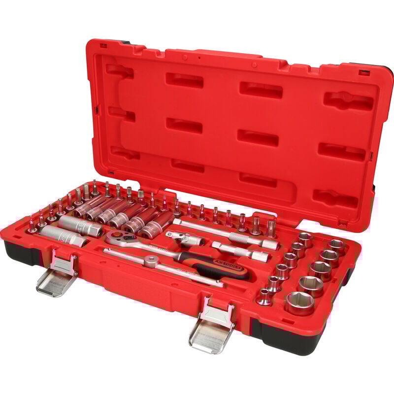 Ks tools 3/8' Coffret de douilles, 46 pcs ( 951.0646 )