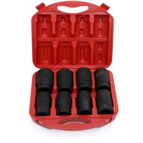 Jeu de douilles à chocs KD10216 8 pièces