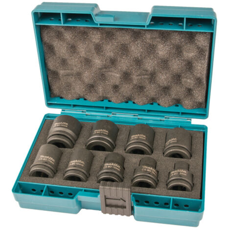 Jeu de douilles à impact Makita 9 unités