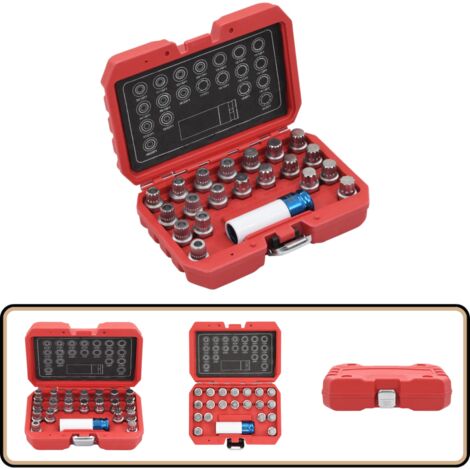 Jeu de douilles de verrouillage de jante 21 pcs pour BMW - Jeux De Douilles - Outillage Automobile - Bmw - Clé À Douille - Réparation Voiture
