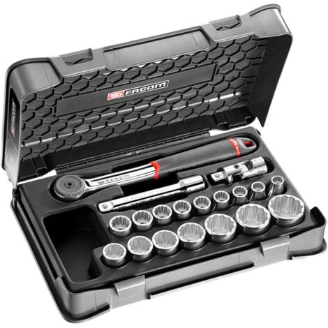 Jeu de douilles Facom 1/2" Carré 19 pièces ( Prix pour 1 )