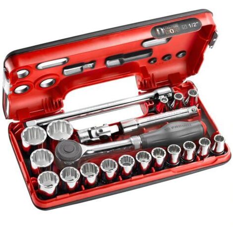 Jeu de douilles Facom 1/2" Carré 21 pièces ( Prix pour 1 )