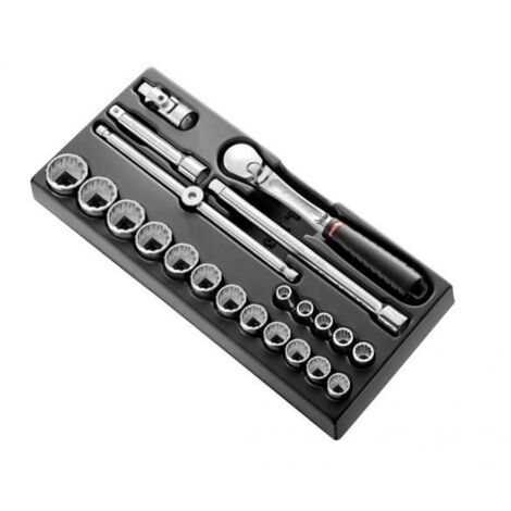 Jeu de douilles Facom 1/2" Carré 22 pièces ( Prix pour 1 )