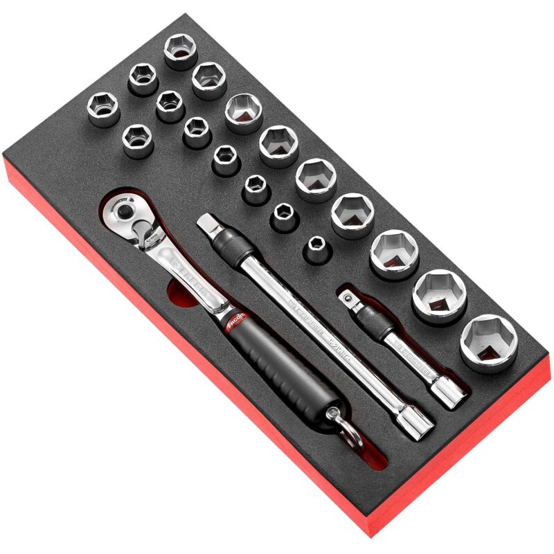 Facom - Jeu de douilles 1/2 pouce Carré 21 pièces ( Prix pour 1 )