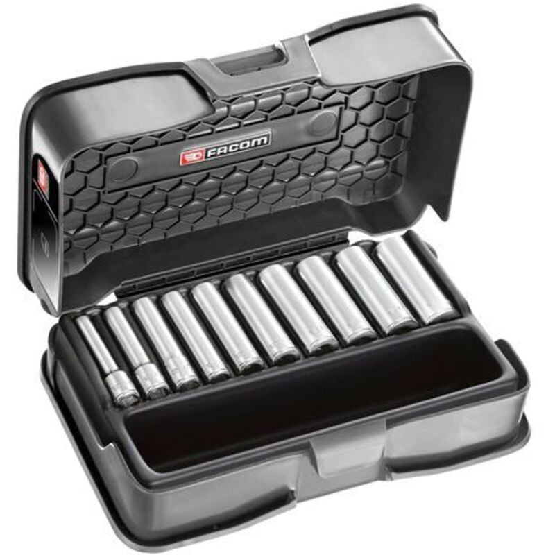 Facom - Jeu de douilles 1/4'' Carré 10 pièces ( Prix pour 1 )