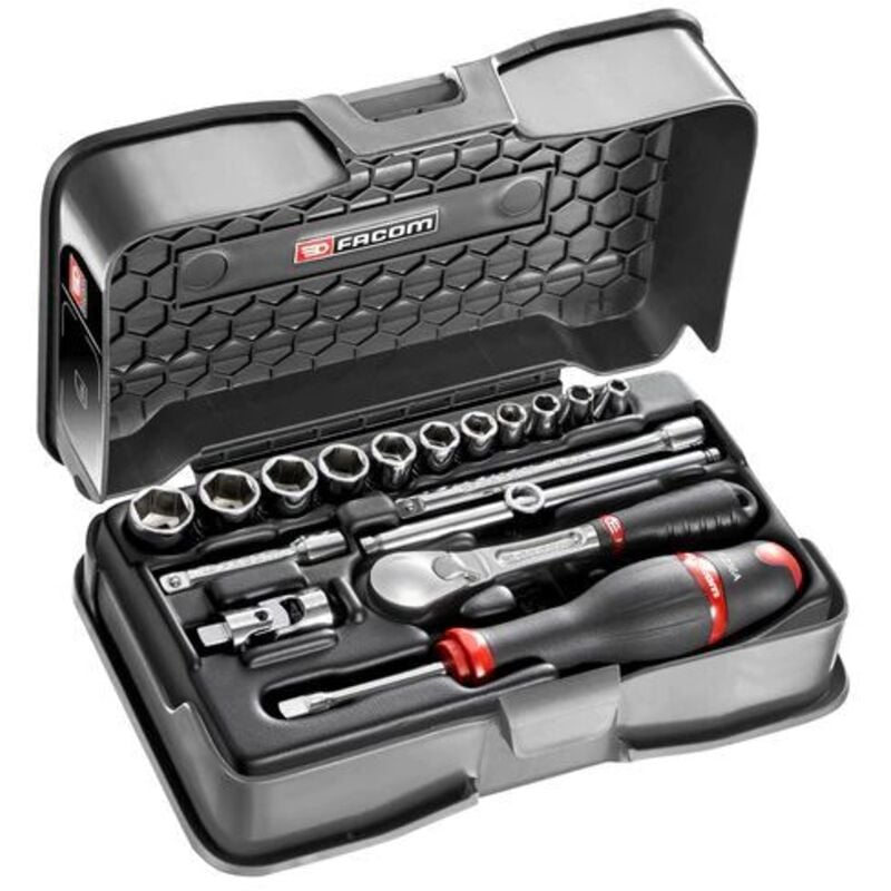 Facom - Jeu de douilles 1/4'' Carré 17 pièces ( Prix pour 1 )