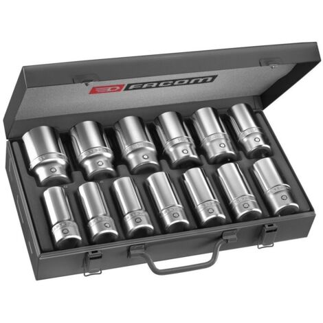 Jeu de douilles Facom 3/4" Carré 12 pièces ( Prix pour 1 )