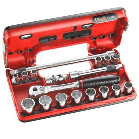 Jeu de douilles Facom 3/8" Carré 18 pièces ( Prix pour 1 )