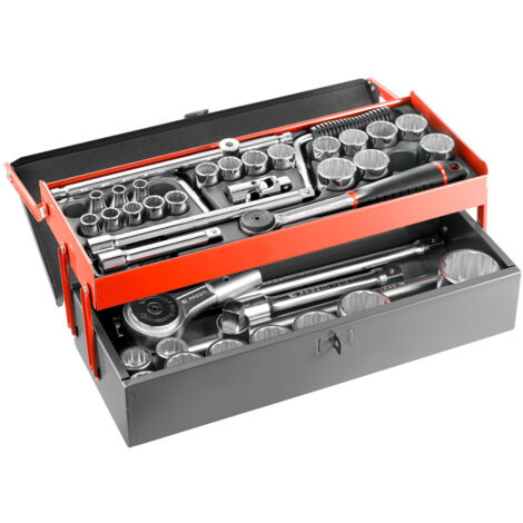 Jeu de douilles Facom SK.452U 1/2", 3/4" Carré 36 pièces ( Prix pour 1 )